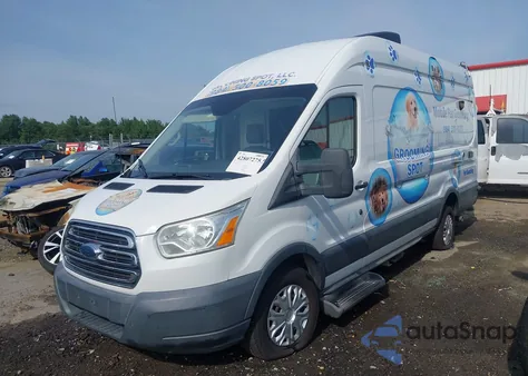 2015 Ford Transit-350 from USA, damaged, VIN 1FTSW3XM0FKA13894